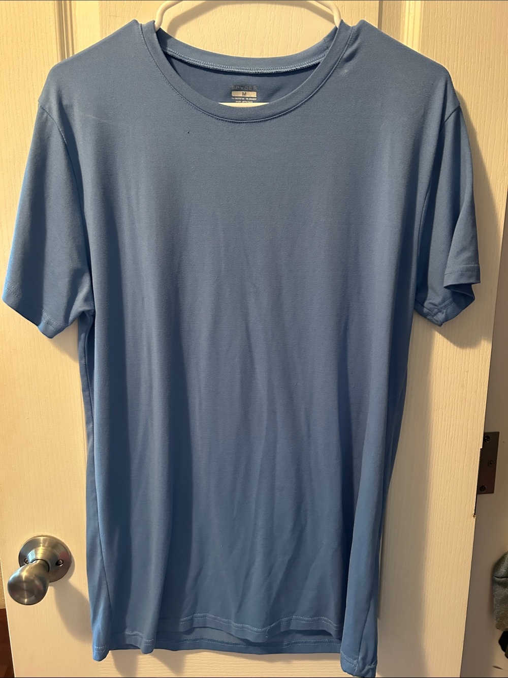 Classic Men's Light Blue Crew Neck T-Shirt M